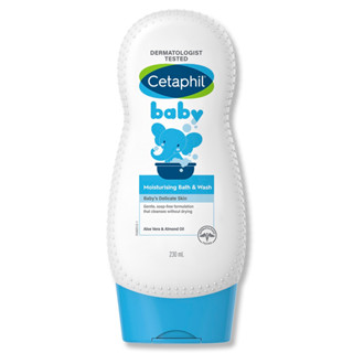 Cetaphil เซตาฟิลเบบี้มอย์เจอไรซิ่งบาธ&amp;วอช (230 มล.)