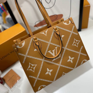 กระเป๋า   Louis Vuitton Geant on the go MM