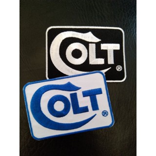 COLT ตัวรีดติดเสื้อ อาร์มติดเสื้อ งานปัก งานdiy มี2แบบ