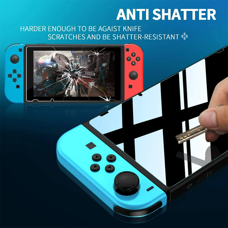 🔥คุ้มสุดๆ 1แถม1🔥 nintendo switch V.2  ฟิล์มกระจกกันรอย  glass screen pro 9H tempered