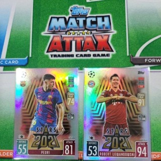 2021/22 Match Attax Extra STAR OF 2021 หายากมาก