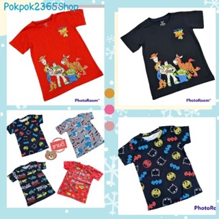 ￼👕เสื้อยืดเด็ก👕 เสื้อคอกลม งานป้าย ❤️หล่อๆเท่ห์​‼️พร้อมส่ง​ มีเก็บเงินปลายทาง‼️