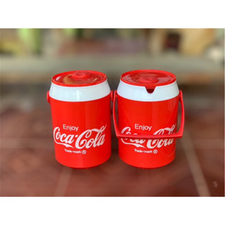 🥤 กระติกน้ำโค้ก Enjoy ความจุ 1.5 ลิตร ความสูง 21 cm. ปากกระติกกว้าง 12 cm.