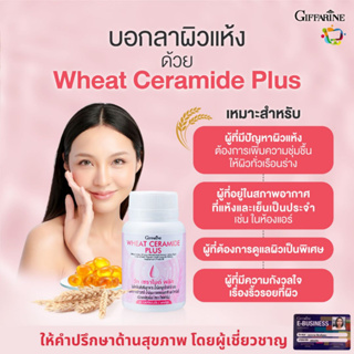 วิตามินบำรุงผิว ชะลอวัย วิตามินอี ผิวแห้ง วีท เซราไมด์ พลัส กิฟฟารีน Wheat Ceramide Plus Giffarine 30 Capsule