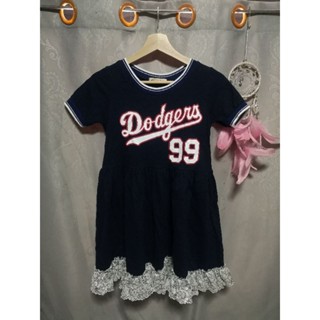 มินิเดรส สีกรม แนวสปอร์ตเกิล size M-L