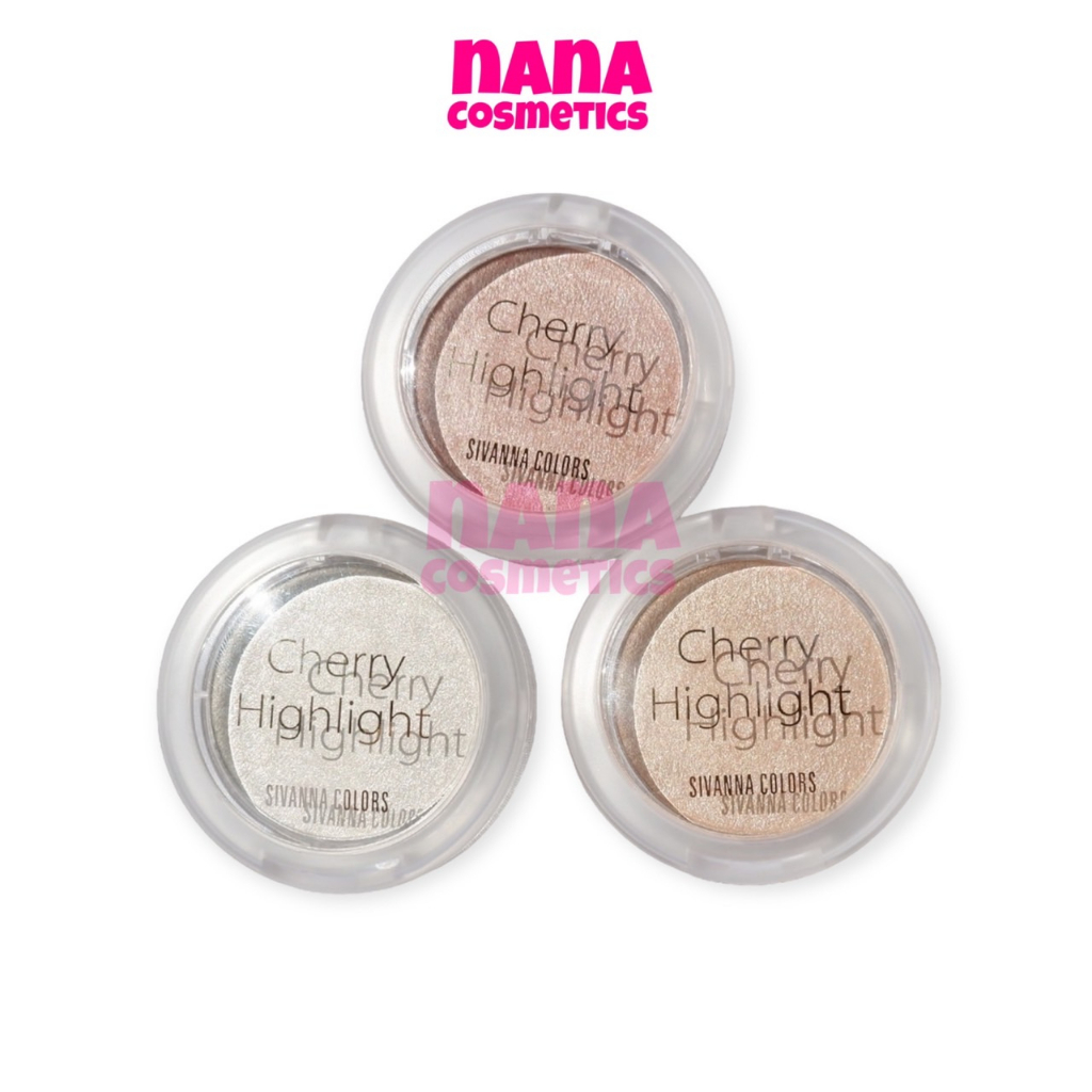 HF646 ซีเวนน่า คัลเลอร์ส เชอร์รี่ ไฮไลท์ หน้าเงา SIVANNA COLORS CHERRY HIGHLIGHT