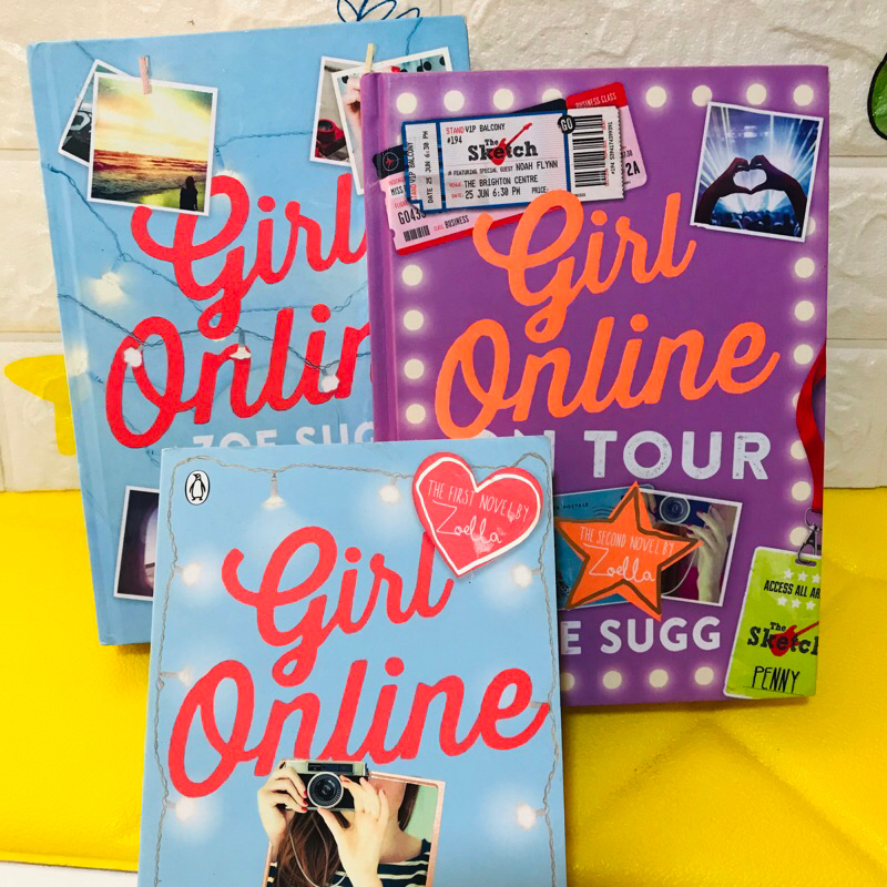 วรรณกรรมเยาวชน girl online ZOE SUGG ปกแข็ง-aj5/3