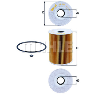 กรองเครื่อง BENZ W203 W204 C209 C219 C218 W211 W212 W213 W461 W463 X253 X164 W166 X204 W164 W221 W222 W639 OM642 MAHLE