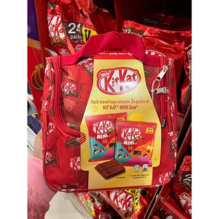 kit kat (คิทแคท) ขนมสอดไส้ช็อคโกแลต 16 ชิ้น (แถมกระเป๋าน่ารักๆ) ไม่มีในไทย