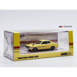 TOYOTA CELICA 1600GT TA22 Yellow 1:64 (INNO64)