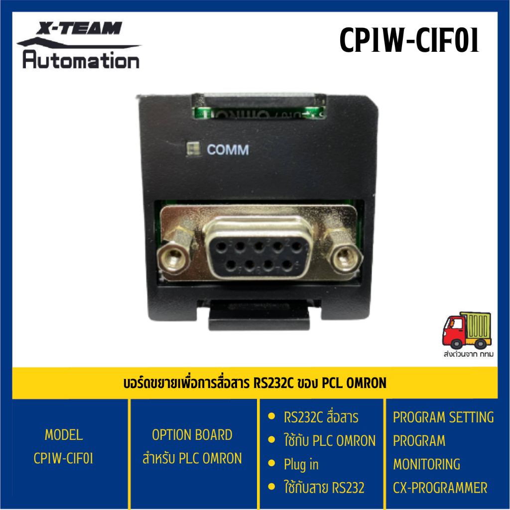 CP1W-CIF01 / PLC Option board RS232 Module for Omron