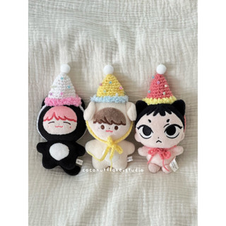 ชุดตุ๊กตา 10cm หมวกปาร์ตี้ หมวกวันเกิด สำหรับตุ๊กตา 10ซม Party hat