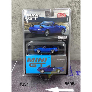 MINI GT #331 - MARINER BLUE - MAZDA MIATA MX-5 - MIJO USA EXCLUSIVES