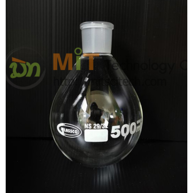 069.202 Evaporating Flask NS29/32 / S24/40 100ML 250ML 500ML 1000ML  ยี่ห้อ GLASSCO UK ขวดลูกแพร