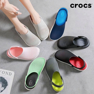 Crocs แท้ LiteRide Clog  รองเท้าแตะ รองเท้าหัวโต  สามารถใส่ได้ทั้งชาย และหญิง หิ้วนอก ถูกกว่าshop