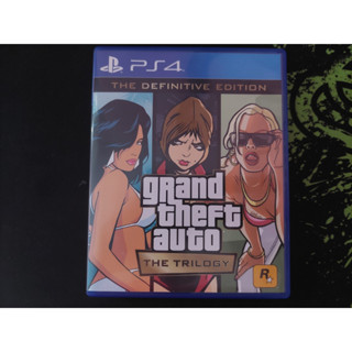 แผ่นแท้ Ps4 :The Defintive Edition- Grand Theft Auto- The Trilogy มือ2 สภาพดี