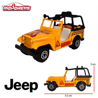 โมเดลรถ JEEP ลิขสิทธิ์แท้ majorette สเกล1/43 รถกู้ภัย รถเหล็ก รถจิ๊ป ของแท้