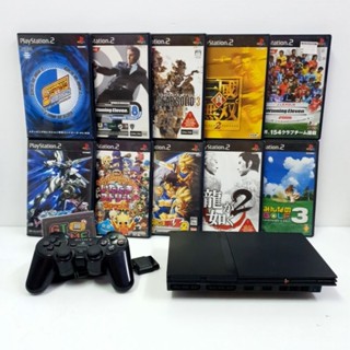 Sony Ps2 Slim SCPH-70000 🕹NTSC-J  JAPAN แท้  🇯🇵 ครบชุดพร้อมเล่นไฟไทย 🎮