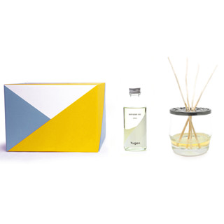 Yugen ชุดก้านไม้กระจายกลิ่นหอม กลิ่นดาร์จีลิง ที (Yugen - Reed Diffuser 100 ml Set / Scent : Darjeeling Tea)