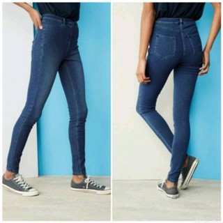 NX: Mid blue Jersey denim legging สียีนส์