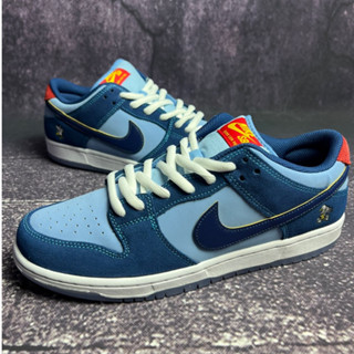 ของแท้ 100%Why So Sad x Nike SB Dunk Low PRM WSS เทรนดี้ เรโทร แคชชวล