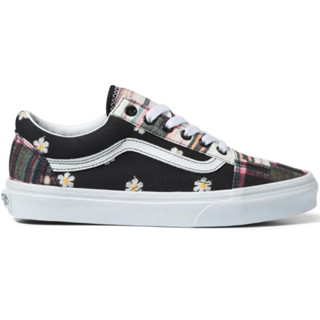 VANS OLD SKOOL FLORAL PLAID PATCHWORK SNEAKERS สินค้ามีประกันแท้