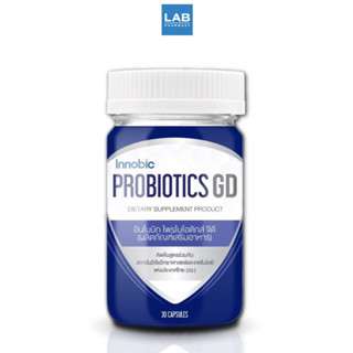 Innobic Probiotic GD (Dieatary supplement) 30Caps อินโนบิก โพรไบโอติกส์ จีดี (ผลิตภัณฑ์เสริมอาหาร) 1 ขวดบรรจุ 30 แคปซูล