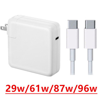 สายชาร์จโน็ตบุ๊ค Power Adapter 29w 61w 87W 96W, USB-C TYPE-C Adapter Notebook