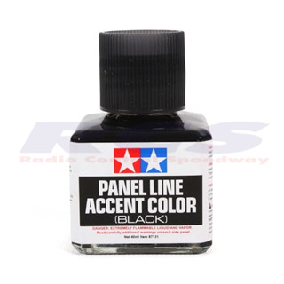 TAMIYA 87131 PANEL LINE ACCENT COLOR (BLACK) น้ำยาตัดเส้น สีดำ