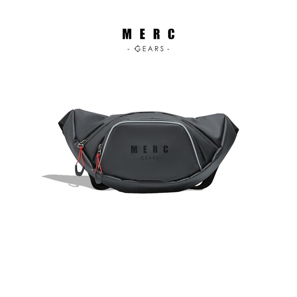 Merc Gears กระเป๋าคาดอก วัสดุกันน้ำ รุ่น Lex สีดำ