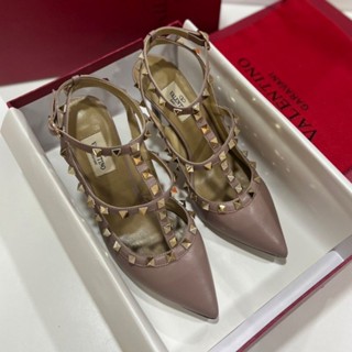 VALENTINO ROCKSTUD SLINGBACK  HEEL 10CM [ล๊อตใหม่​กำลังมา​]​