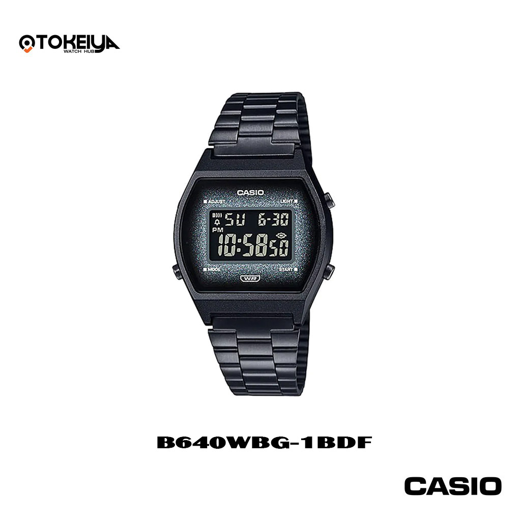 CASIO DIGITAL นาฬิกาข้อมือผู้หญิง รุ่น B640W ของแท้มีใบรับประกัน