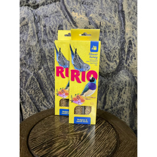 RIO Flower honey ขนมธัญพืชอัดแท่งสำหรับนก รสน้ำผึ้งดอกไม้