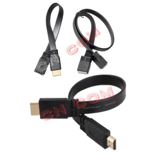 HDMI 1080P บาง HDMI สายแบนชาย-ชาย1.4สายสำหรับ HDTV สาย HDMI 0.2M