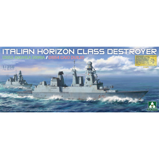 พลาสติก โมเดล ประกอบ TAKOM สเกล 1/350 ITALIAN HORIZON CLASS DESTROYER (6007)