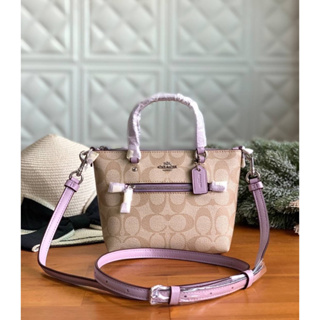 COACH MINI GALLERY CROSSBODY IN SIGNATURE CANVAS มา1