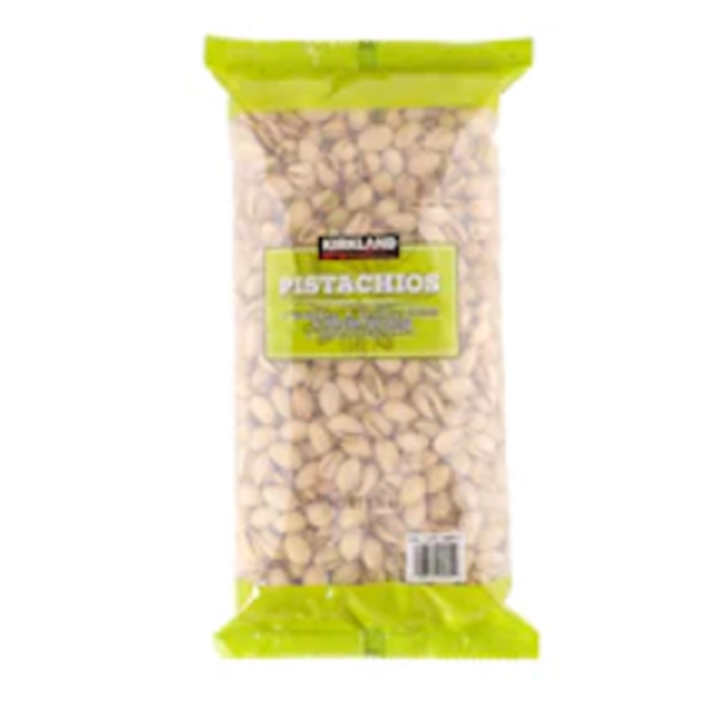 Kirkland Signature Pistachios Salted 1.36kg.เคิร์กแลนด์ซิกเนเจอร์พิสตาชิโออบเกลือ 1.36กก.อาหาร ขนมขบ