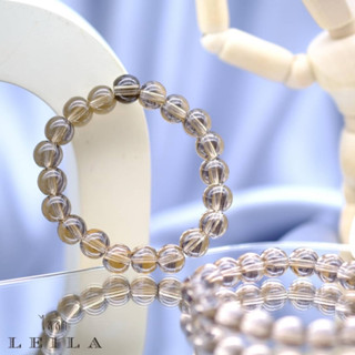 Leila Amulets กำไลหินสวยงาม (สโมคกี้ควอตซ์) ขนาด 8 มิล
