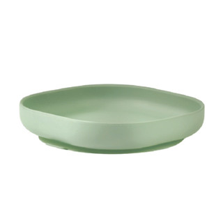 BEABA จานซิลิโคนก้นดูด Silicone Suction Plate - Frosty Green