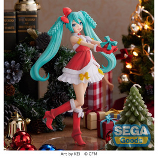 งานแท้ มือ 1 Hatsune Miku - Hatsune Miku Christmas 2022 SPM Figure