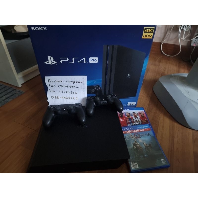 Play station 4 pro 1T (ps4 1T มือสอง 98%)