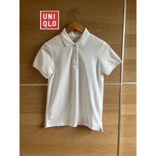 Uniqlo x cotton x M หญิง ทรงpolo คอปก x ขาวสะอาด ใหม่ไม่ตำหนิ อก 36 ยาว 22  • Code : bc24(2)