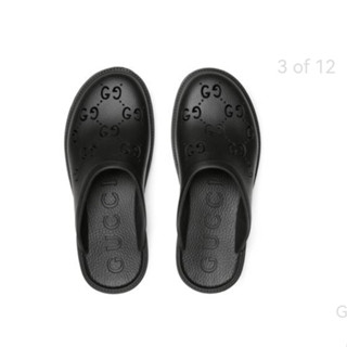 Gucci rubber​ sandals​ VIP black​  VIP​