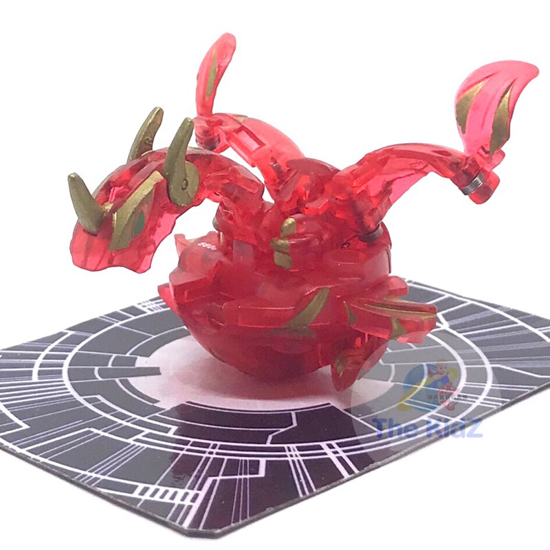 บาคุกัน Bakugan Maxus Ultra Dragonoid Translucent Red Pyrus