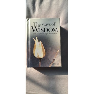 หนังสือภาษาอังกฤษWisdom