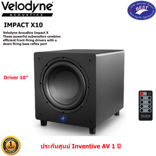 Velodyne Impact X10 / 10" 500W Subwoofer