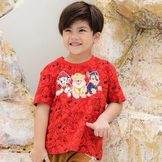 PAW PATROL : PTNYT1007 เสื้อแขนสั้นเด็กลิขสิทธิ์แท้