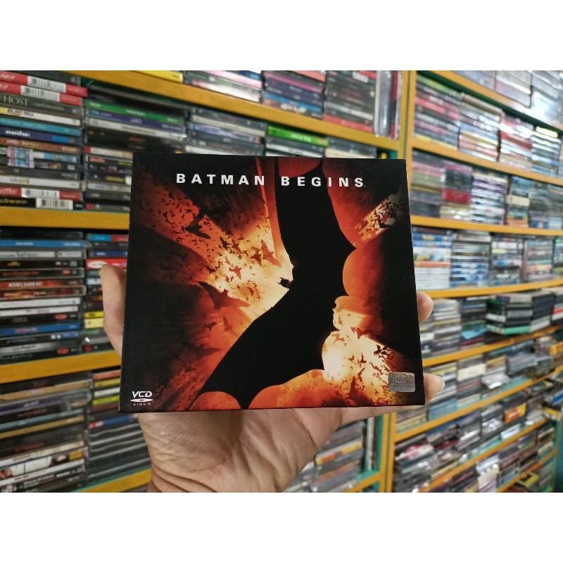 BATMAN BEGINS ( ภาพยนตร์แผ่นวีซีดี VCD บรรยายไทย )