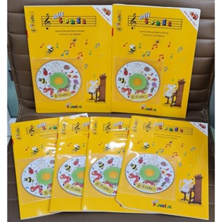 มีตำหนิตามภาพ Jolly phonics songs book and CD