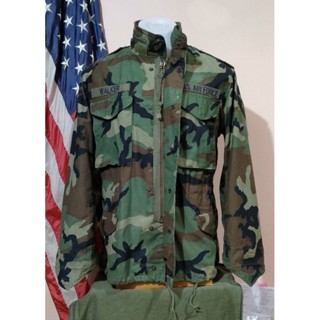 เสื้อทหาร #FIELDJACKET #M65-1985,WOODLAND #U.S.ARMY